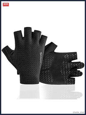 Half Finger Cycling Gloves Padded Breathable MTB Road Bike